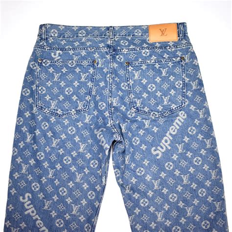 supreme vs louis vuitton price|louis vuitton supreme denim.